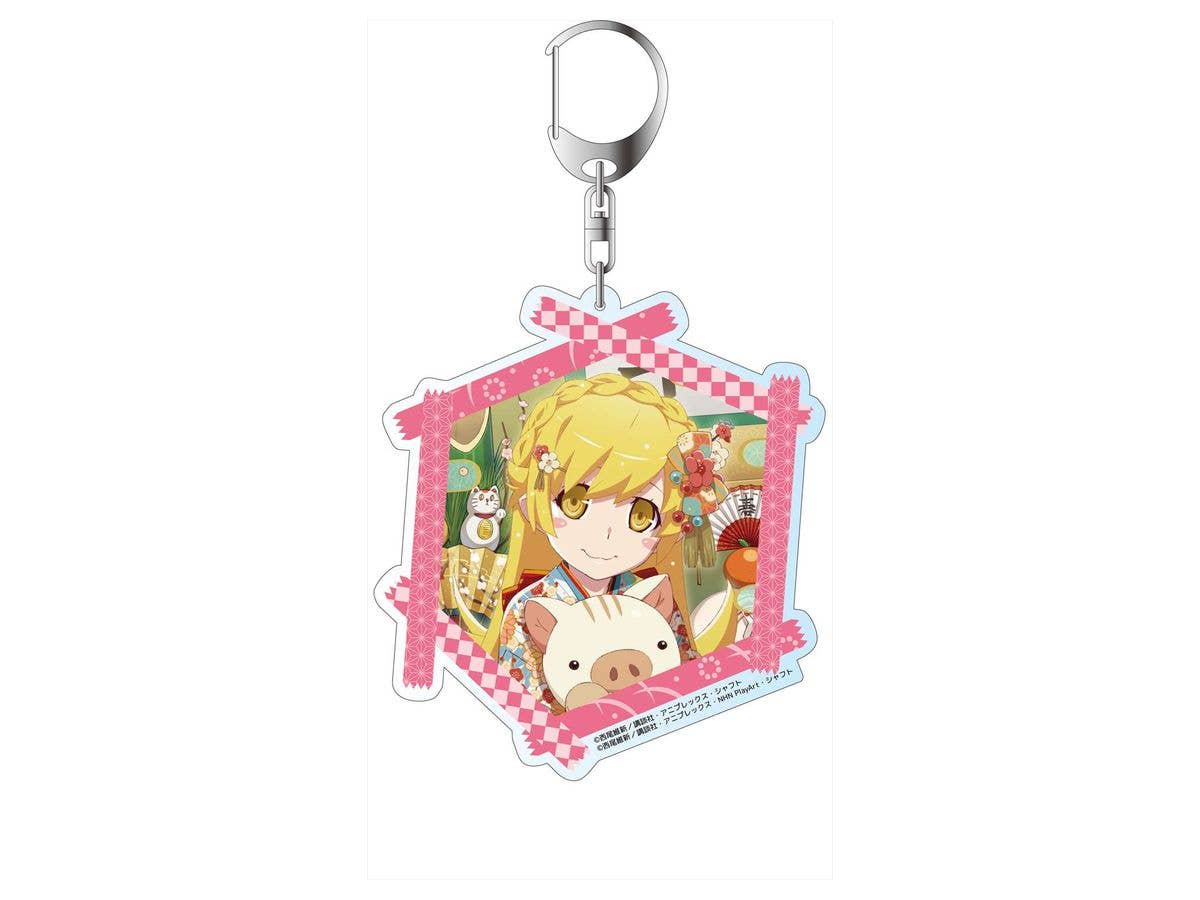 (物語)シリーズ ぷくぷく 忍野忍(謹賀新年) アクリルキーホルダー