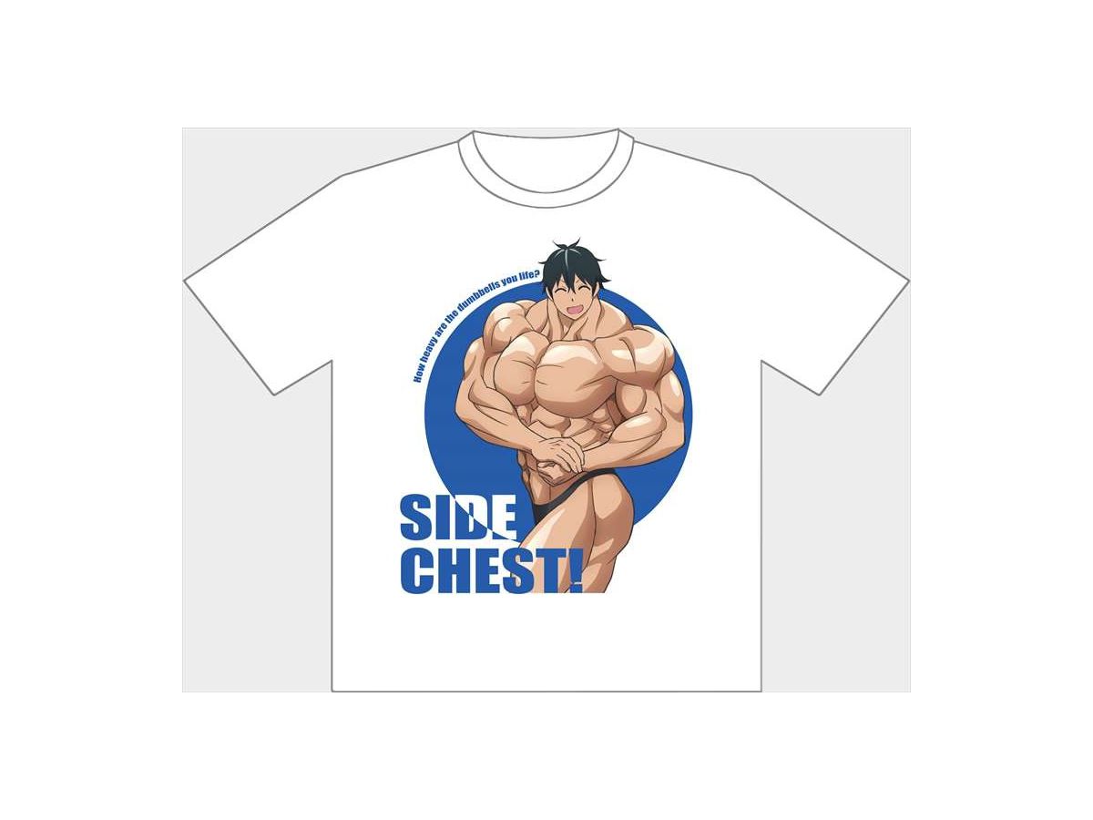 ダンベル何キロ持てる? 街雄さん Tシャツ L