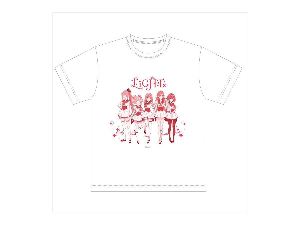 ラピスリライツ LiGHTs Tシャツ 白 M