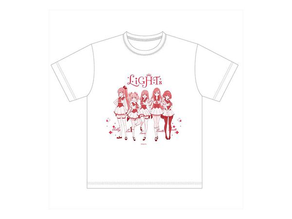 ラピスリライツ LiGHTs Tシャツ 白 XL