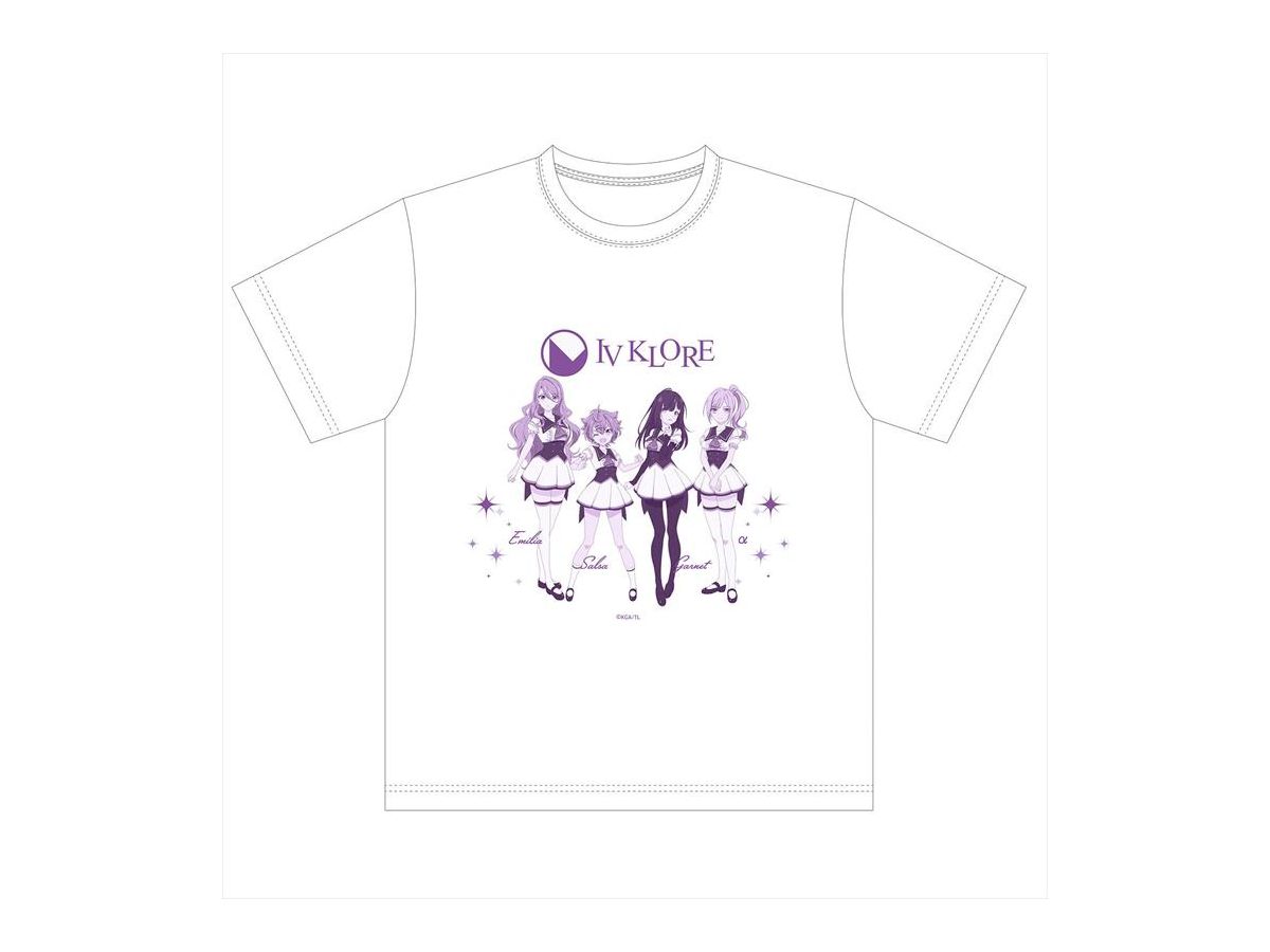 ラピスリライツ IV KLORE Tシャツ 白 L