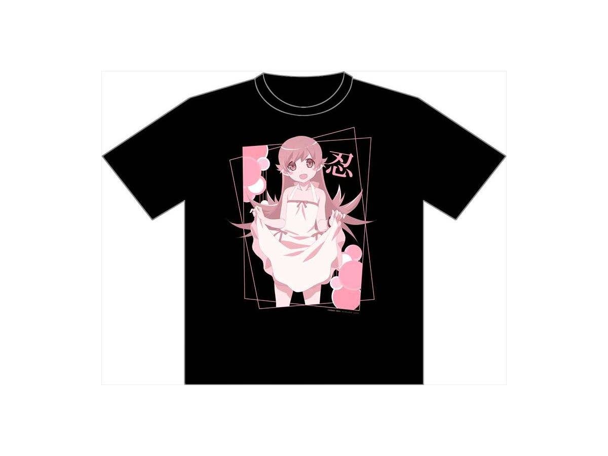 終物語: 描き下ろし  忍野忍 Tシャツ L