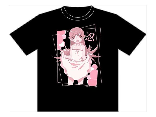 終物語: 描き下ろし  忍野忍 Tシャツ XL
