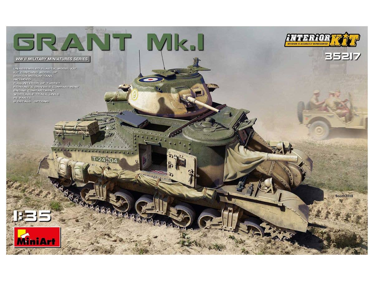 1/35 グラントMk.1フルインテリア(内部再現)