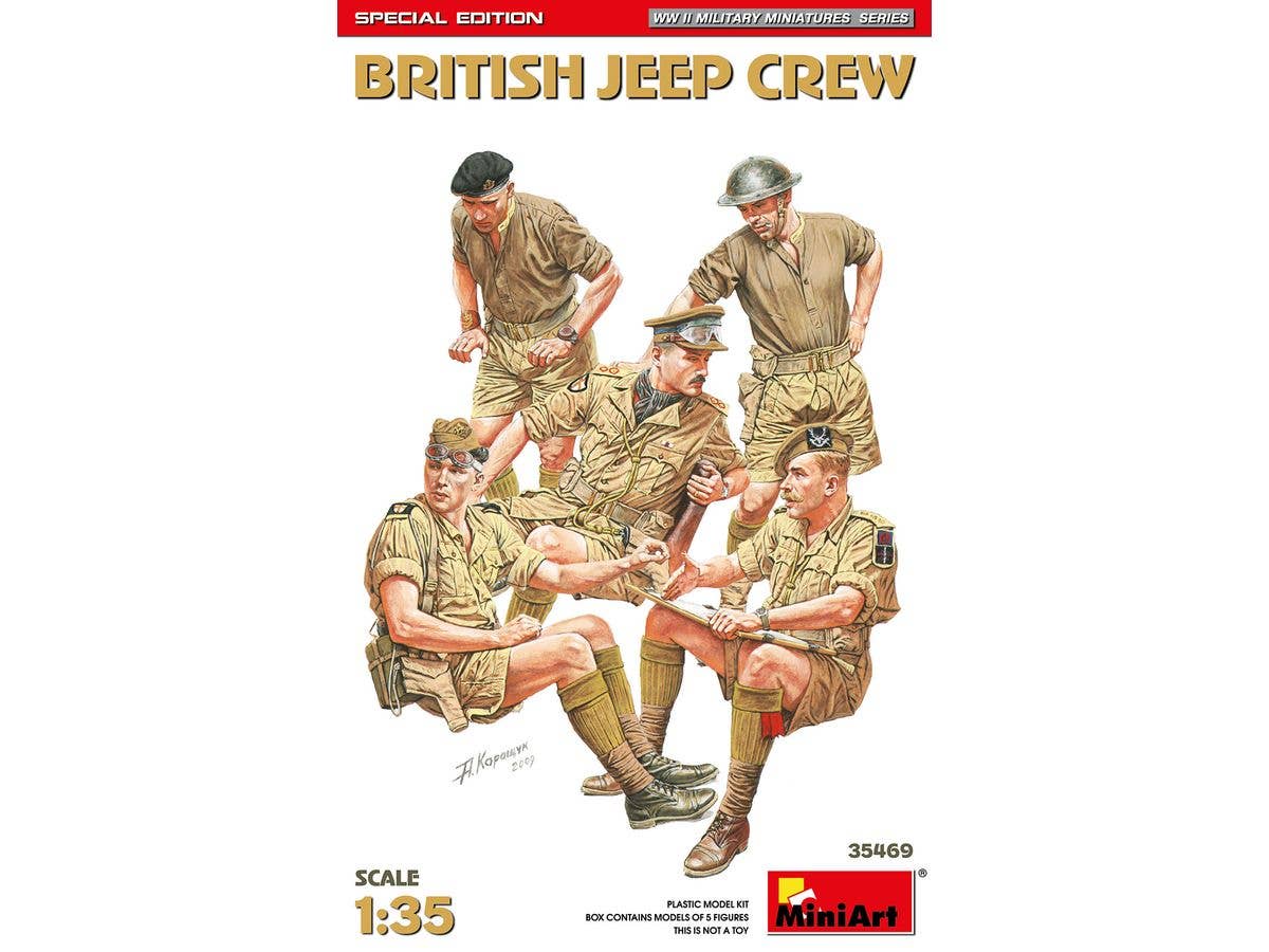 1/35 英国ジープクルー 特別版