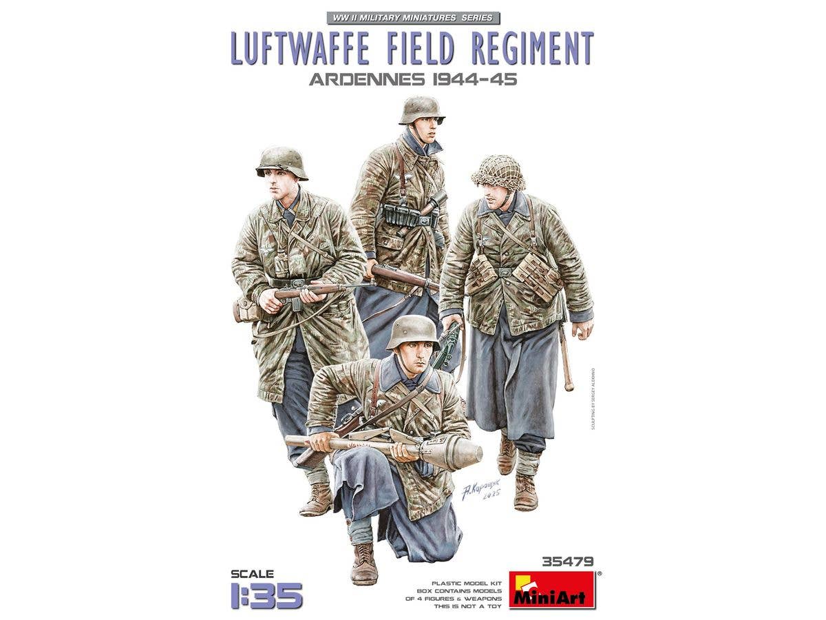 1/35 ドイツ空軍野戦連隊 アルデンヌ 1944-45