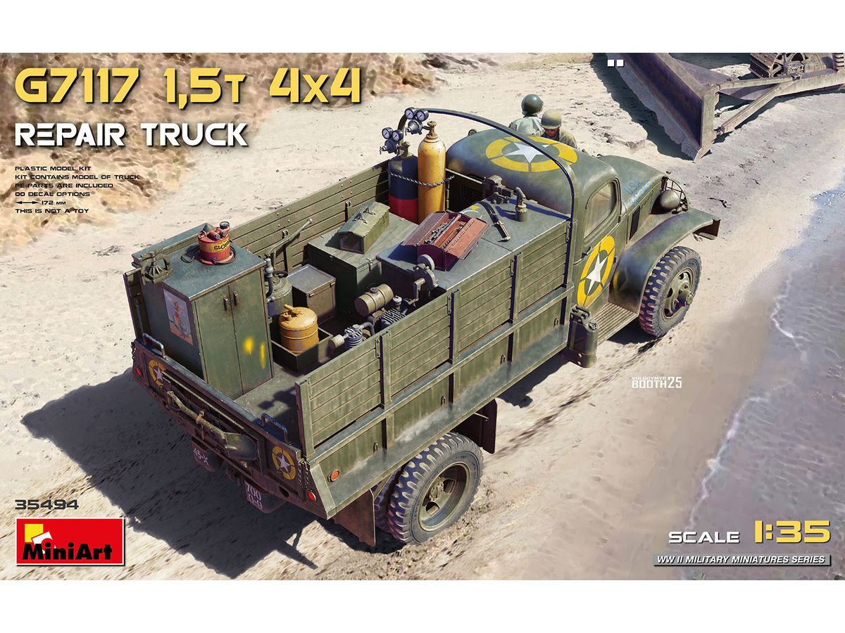 1/35 G7117 1.5t 4x4 リペアトラック