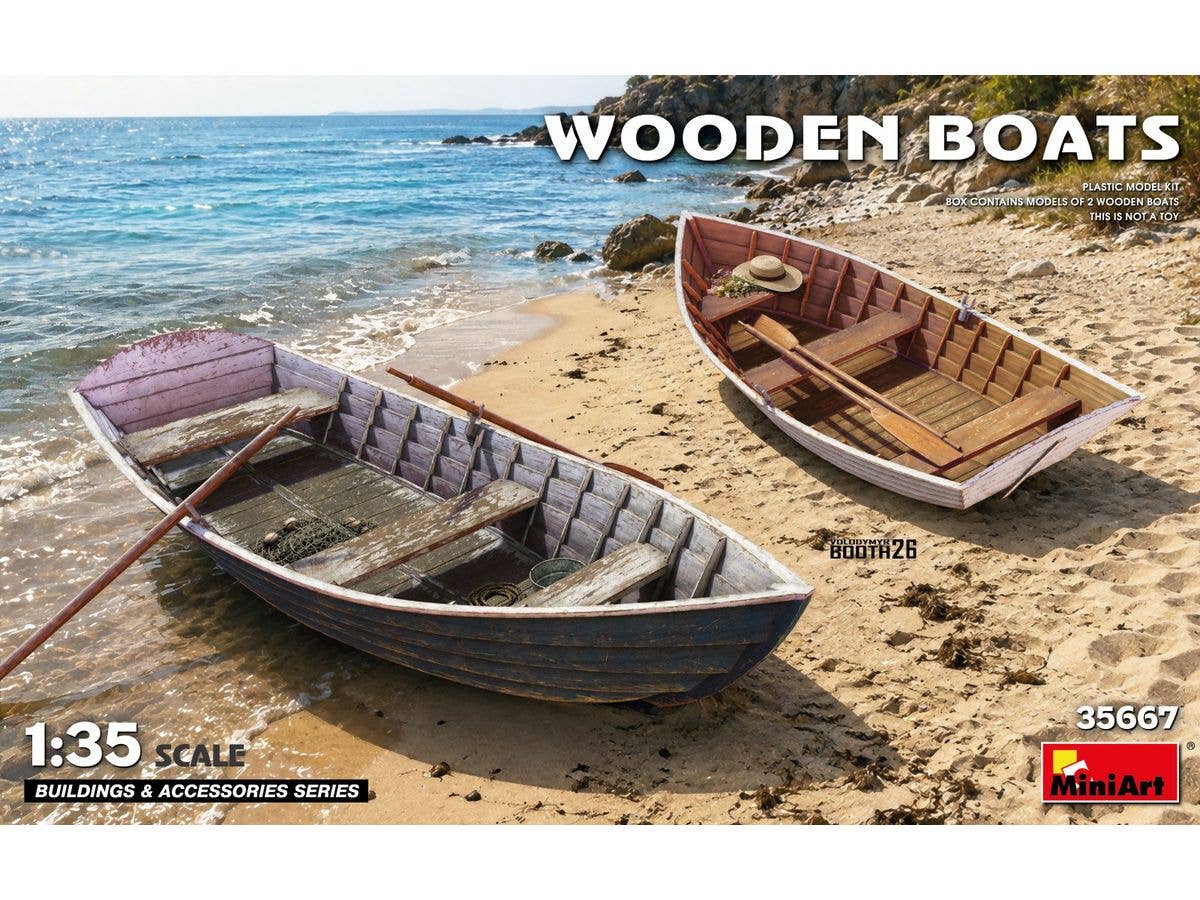 1/35 木造ボート