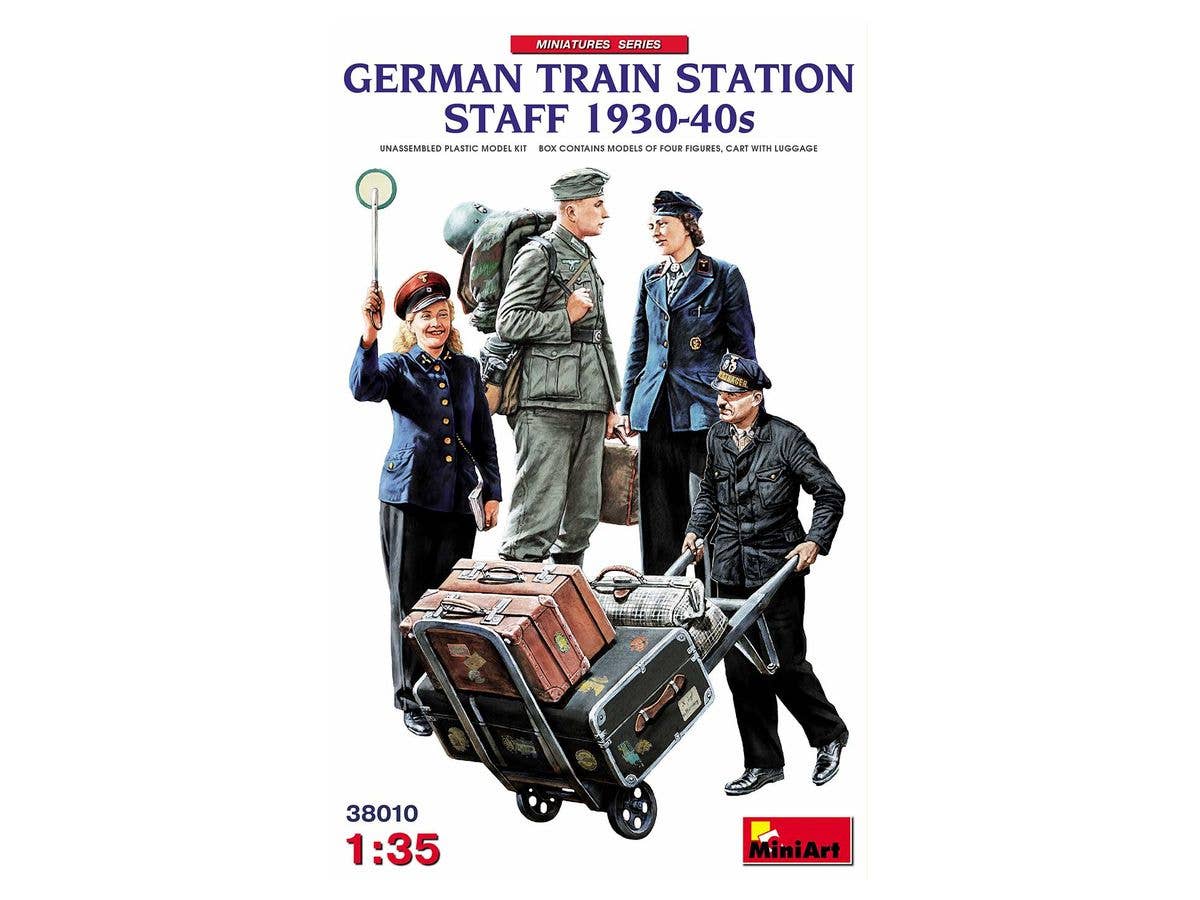 1/35 ドイツ人駅員4体入 1930-40年代
