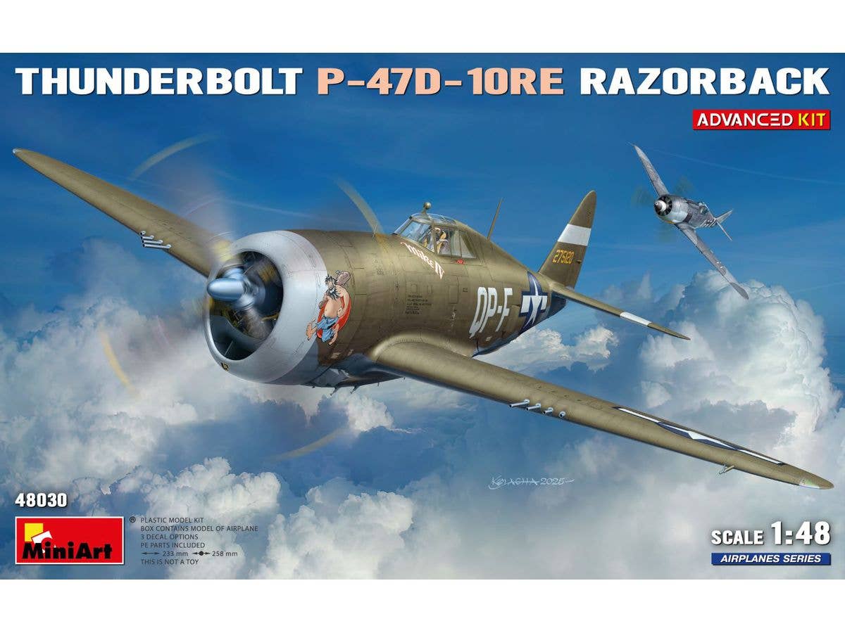 1/35 サンダーボルト P-47D-10RE レイザーバック アドバンストキット