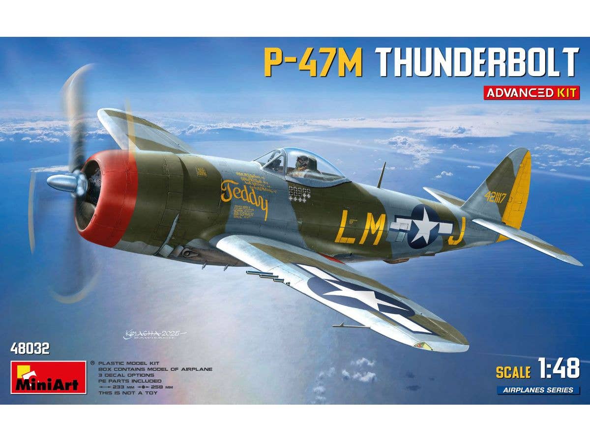 1/48 P-47M サンダーボルト アドバンスキット