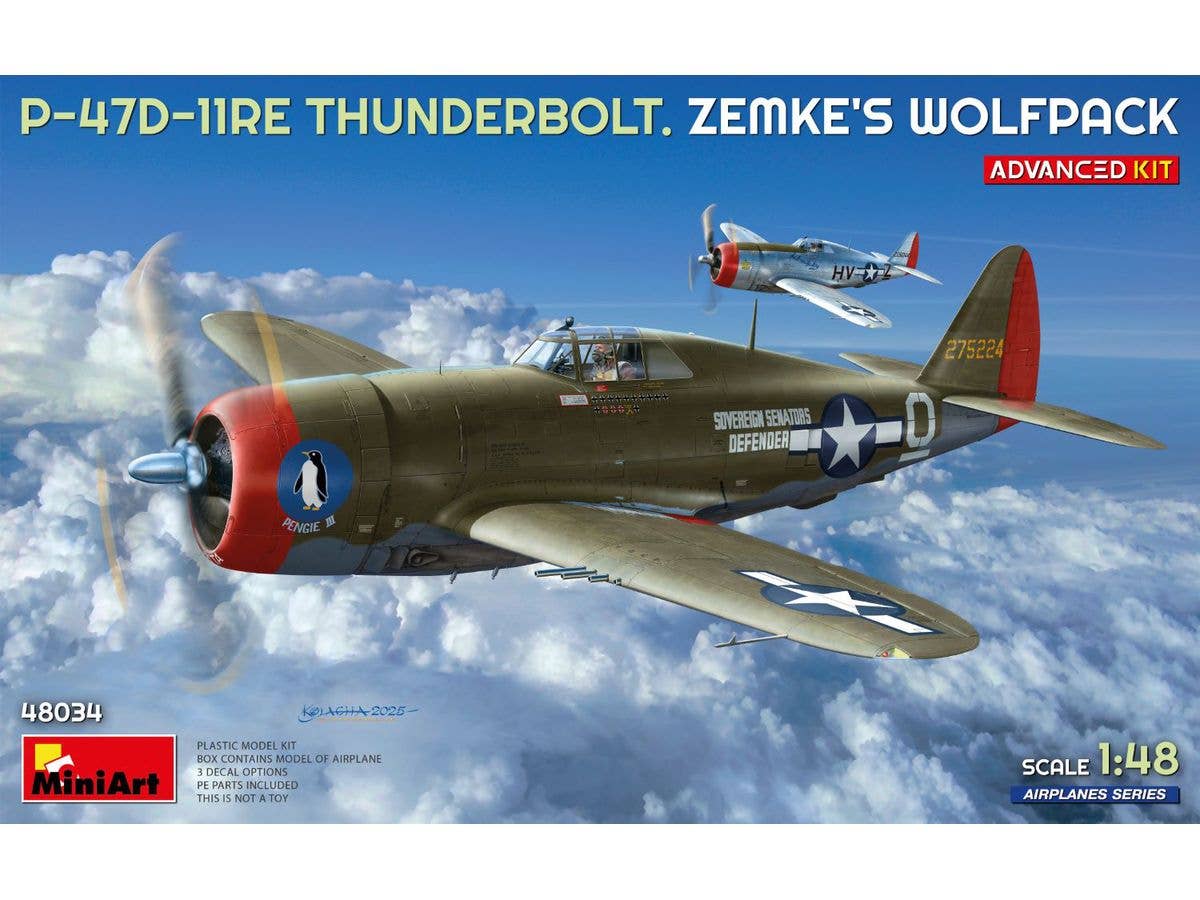 プラモデル　1/48 P-47C サンダーボルト w/フェリータンク [DWS48054] Amazon.co.jp: Dowings DWS48054 1/48 USA P-47C Thunderbolt