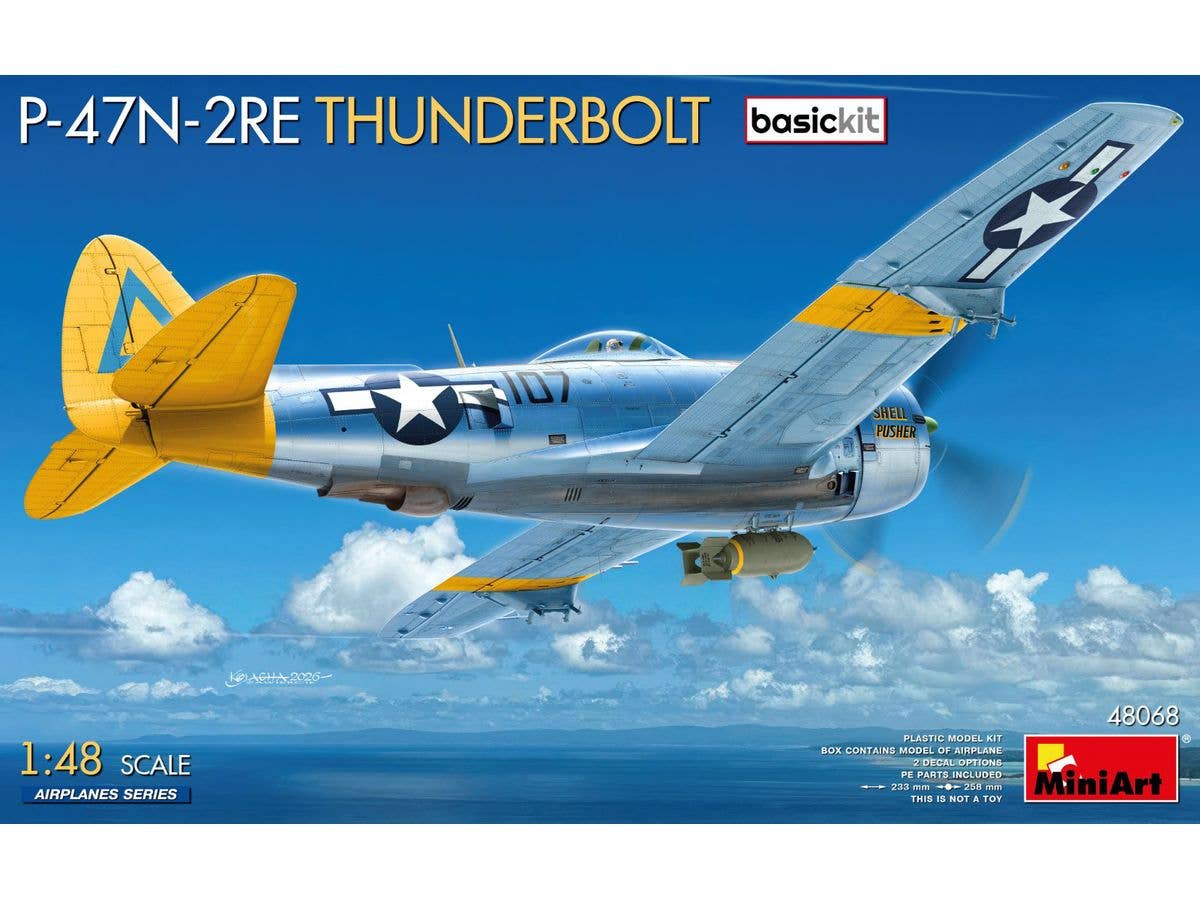 1/48 P-47N-2RE サンダーボルト ベーシックキット