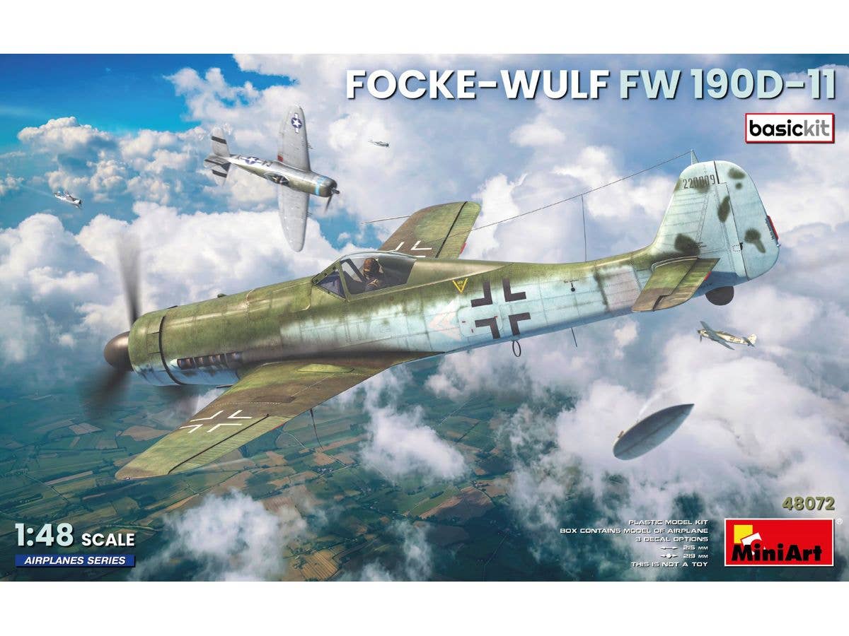 1/48 フォッケ・ウルフ Fw 190D-11 ベーシックキット