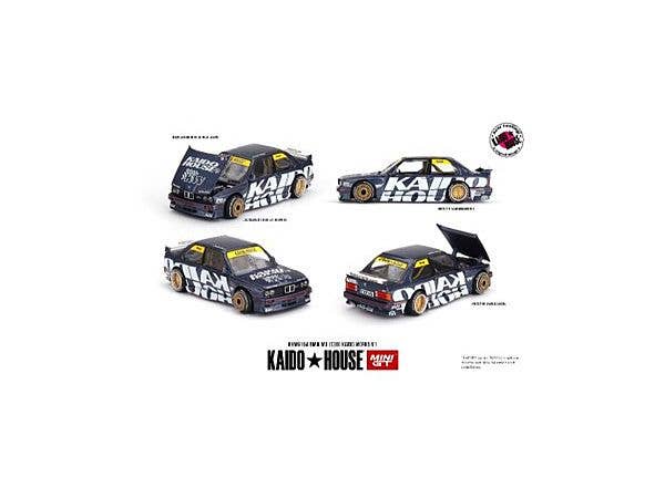 KAIDO HOUSE BMW M3 KAIDO WORKS V1 チェイス KAIDO☆HOUSE x MINI GT 1/64 BMW M3 (E30) Kaido Works V1- ミニカー