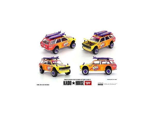 1/64 ダットサン 510 ワゴン 4 x 4 Kaido ISLANDS V1 (右ハンドル)