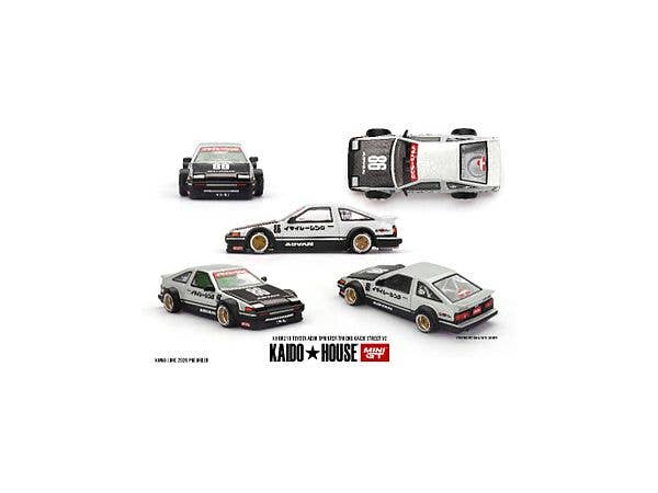1/64 Toyota AE86 スプリンタートレノ Kaido Street V2 (右ハンドル)