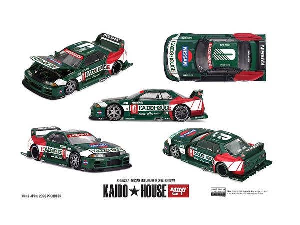 1/64 Nissan スカイライン GT-R R32 KHTC V1 (右ハンドル)