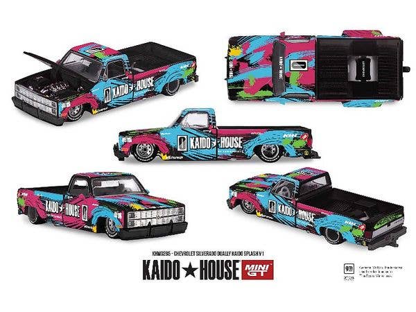 1/64 シボレー シルバラード デューリー Kaido Splash V1 (左ハンドル)