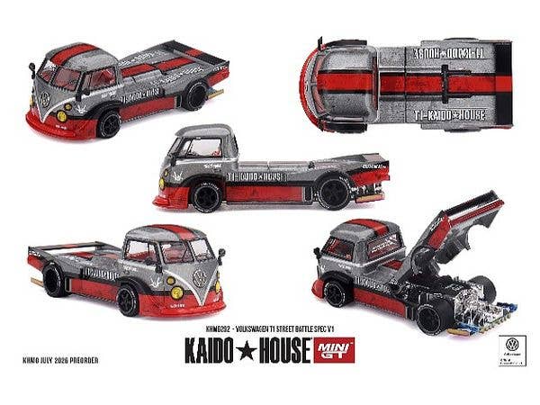 1/64 フォルクスワーゲン T1 Street Battle Spec V1 (左ハンドル