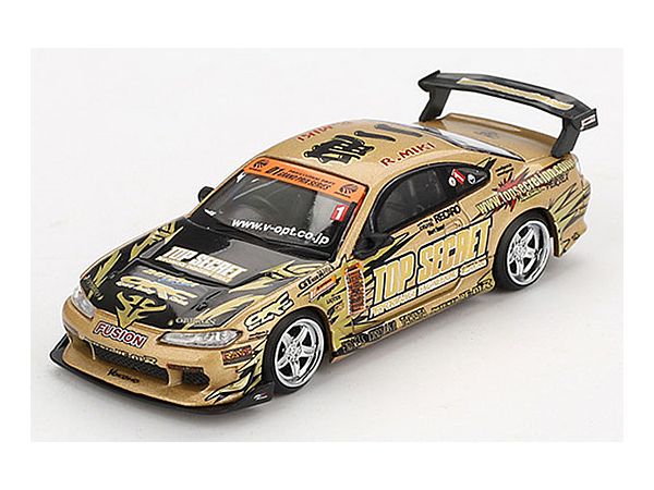 1/64 Nissan シルビア  (S15) Top Secret D1GP (右ハンドル)