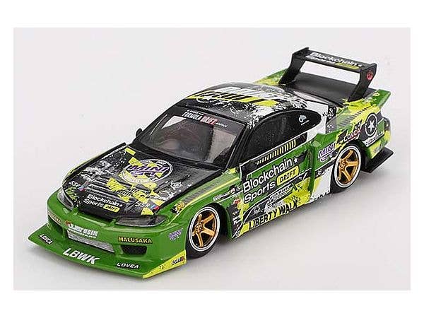 1/64 Nissan シルビア (S15) LB-Super Silhouette #555 V2 2024 Formula Drift Japan (右ハンドル)