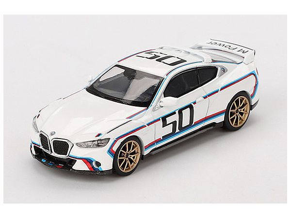 1/64 BMW 3.0 CSL ホワイト (左ハンドル)