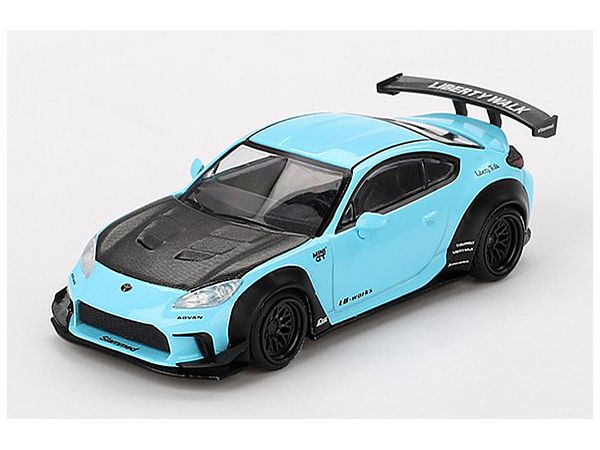 1/64 Toyota GR86 LB  Nation ベイビーブルー (右ハンドル)