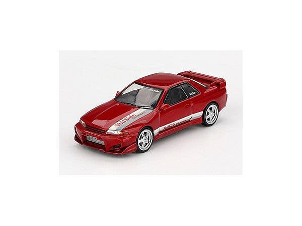 1/64 Nissan スカイライン GT-R R32 Veilside コンバット C-I ジェムレッド (右ハンドル)