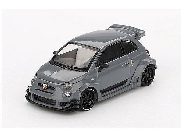 1/64 アバルト 595 LB-WORKS x Abas Works グレー (右ハンドル)