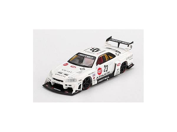 1/64 Nissan LB-ER34 Super Silhouette ATHLETE/COLLET (右ハンドル)
