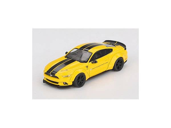 1/64 LB WORKS フォード マスタング トリプルイエロー (右ハンドル)