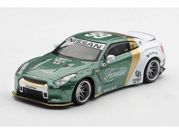 1/64 LB WORKS Nissan GT-R R35 タイプ1 カスタム ダックテイル オートフィネス (左ハンドル)