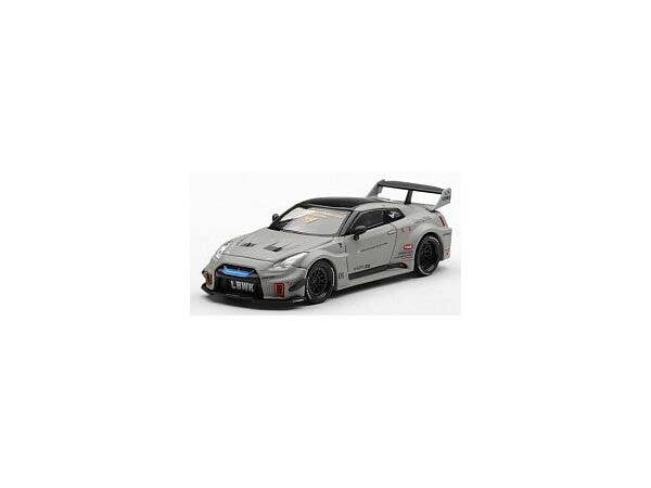 1/64 LB-Silhouette WORKS GT Nissan 35GT-RR バージョン1マットグレー (右ハンドル)