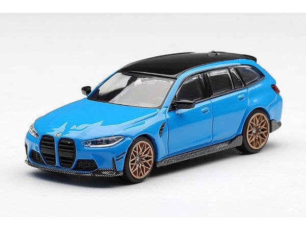 1/64 BMW M3 Mパフォーマンス ツーリング リビエラブルー (右ハンドル)