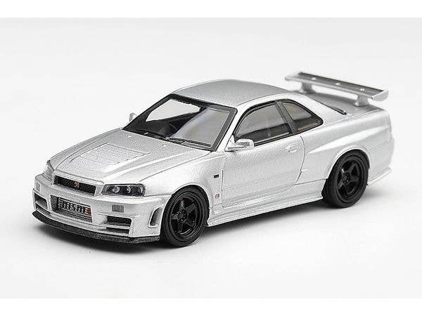 1/64 Nissan NISMO R34GT-R Z-tune Z-tune シルバー (右ハンドル)