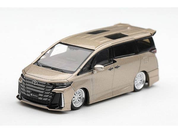 1/64 Toyota ヴェルファイア 40 KUHL ゴールド メタリック (右ハンドル)