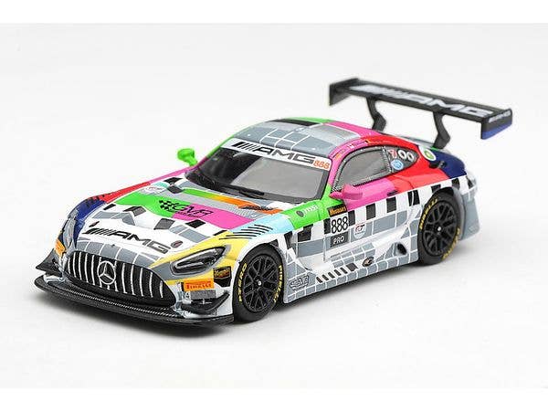 1/64 メルセデス AMG GT3 バサースト12時間 2025 #888 Mercedes-AMG 2025 Team GMR Meguiar's (左ハンドル)