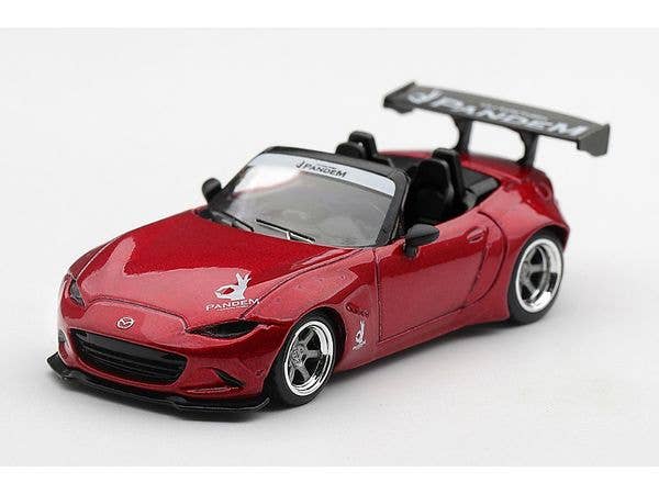 1/64 Pandem マツダ ミアータ MX-5 Kodo レッド (右ハンドル)
