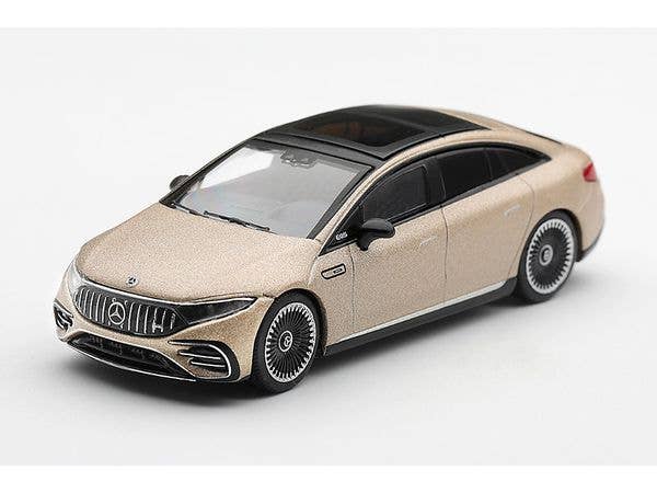 1/64 メルセデス AMG EQS 53 ゴールド (左ハンドル)