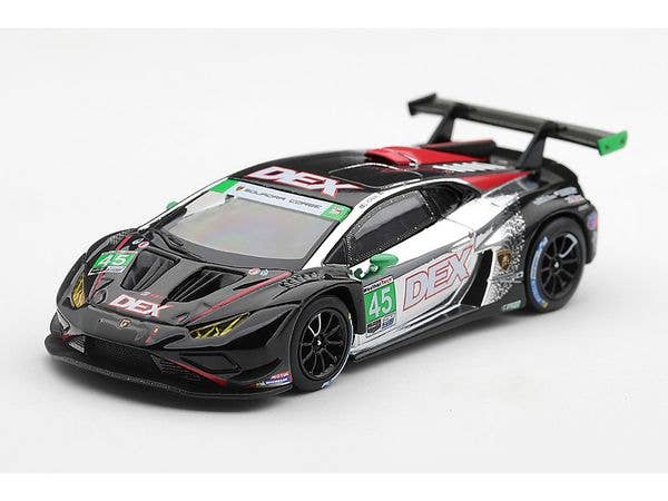 1/64 ランボルギーニ ウラカン GT3 EVO2 IMSA シボレーGP 優勝車 2025 #45 DEX Wayne Taylor Racing (左ハンドル)