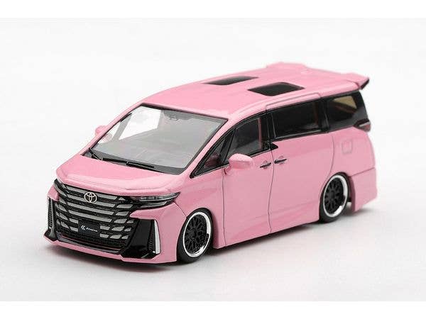 1/64 Toyota ヴェルファイア 40 KUHL メタリックピンク (右ハンドル)