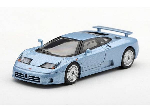 1/64 ブガッティ EB110 パリ・モーターショー 1992 アズーロ・メタライザート (ライトブルーメタリック) (左ハンドル)
