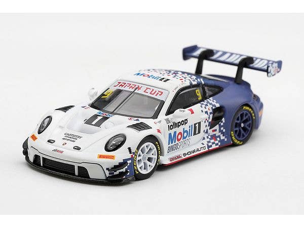 1/64 ポルシェ 911 GT3 R  (992) ジャパンカップ 2026 レース2 優勝車 #9 BINGO RACING with LM Corsa (左ハンドル)