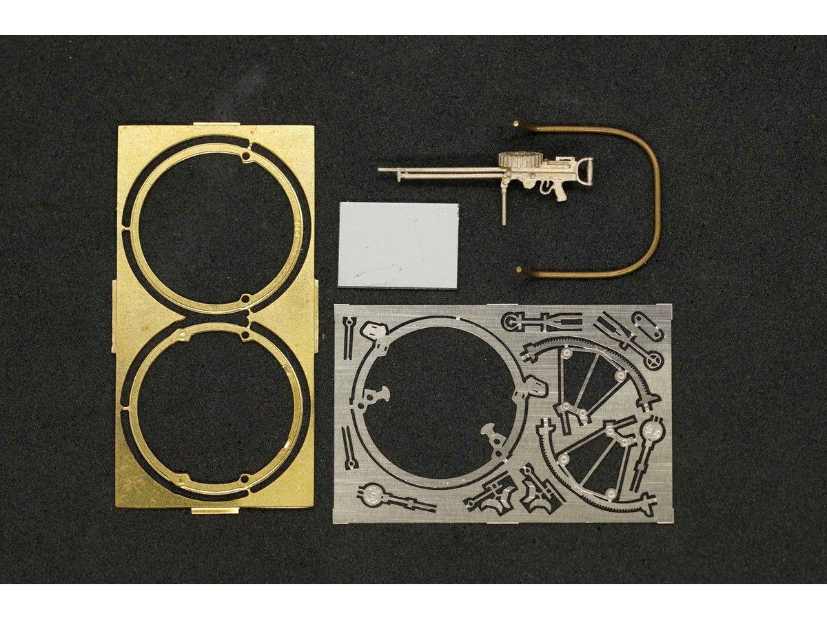 1/48 日本軍 九二式7.7mm旋回機銃 w/スカーフ・リング銃架