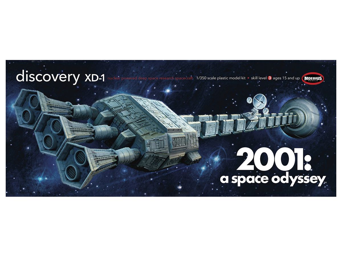 1/350 2001年宇宙の旅 ディスカバリー号 XD-1