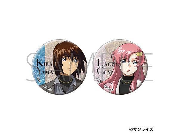 機動戦士ガンダムSEED FREEDOM ZERO 缶バッジセット / キラ・ヤマト & ラクス・クライン