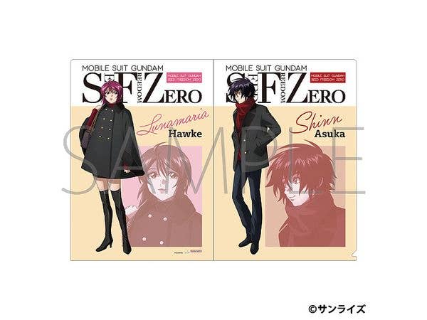 機動戦士ガンダムSEED FREEDOM ZERO クリアファイル / シン・アスカ & ルナマリア・ホーク