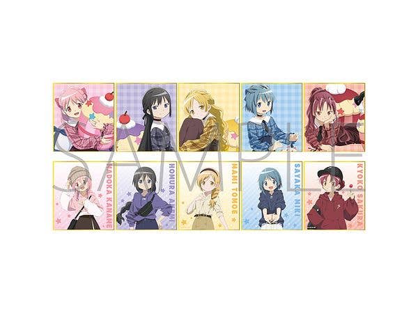 魔法少女まどか☆マギカ ミニ色紙 セット 鹿目まどか 暁美ほむら