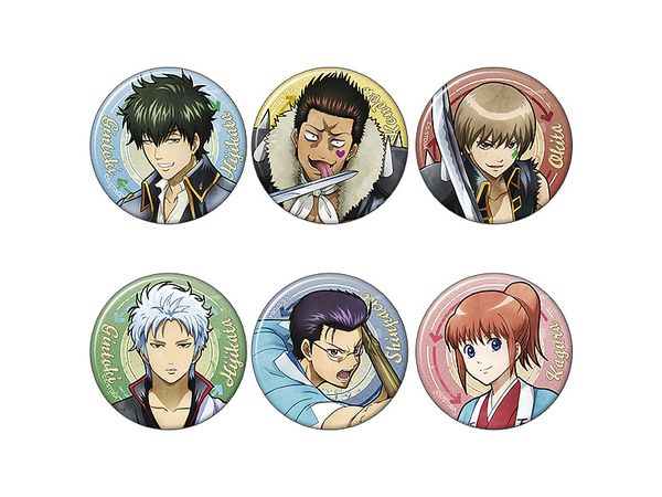 銀魂 キャラバッジコレクション 1Box 6pcs